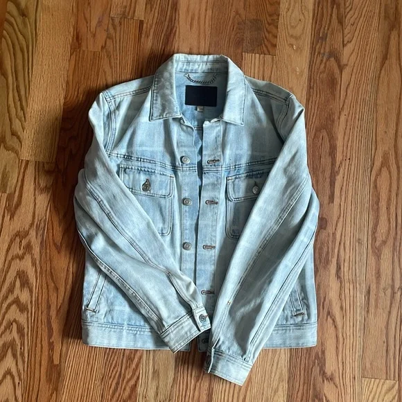 Burberry Jean jacket Men’s size 50 size M - Picture 2 of 7